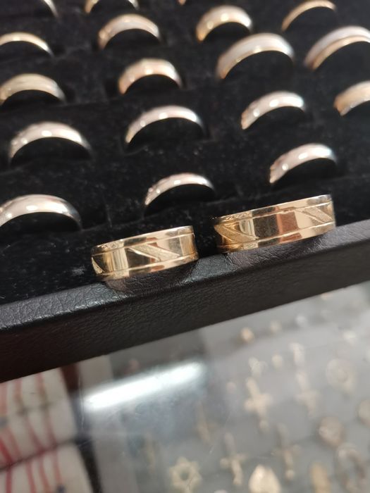 Златни масивни брачни халки - 585 проба