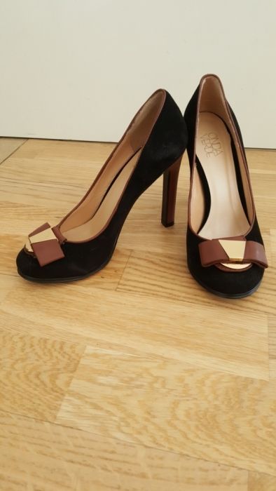 Туфли натуральная замша