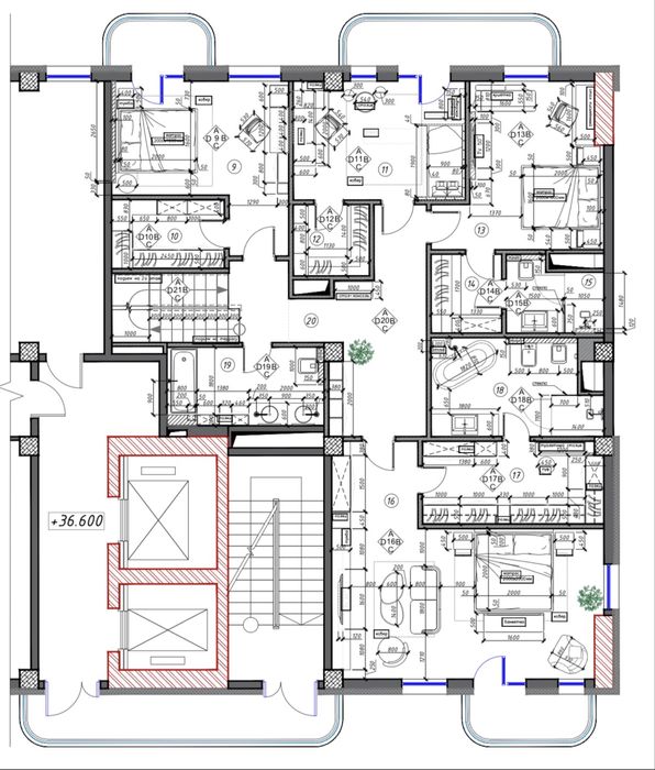 Срочно продаётся просторная 8-комнатная квартира с 2 машино-местами!