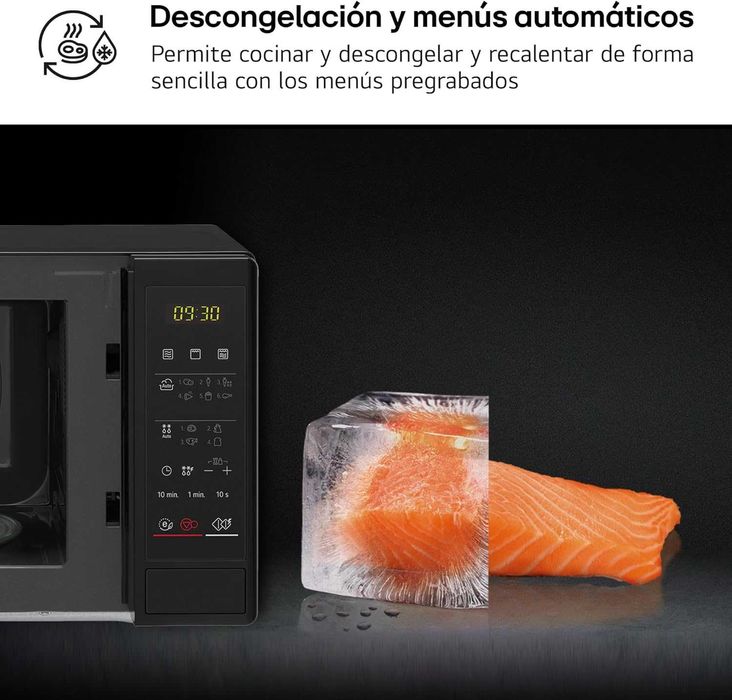 Микровълнова фурна и грил LG MH6042D, 20л 600W Easy-Clean, LED дисплей