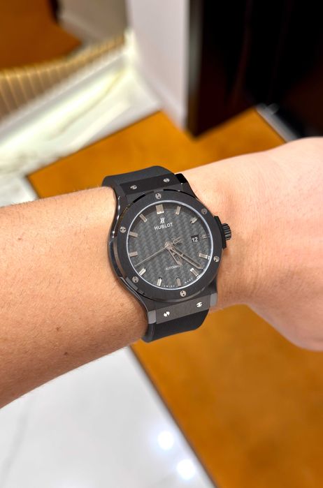 Hb Classic Fusion 42mm черна керамика