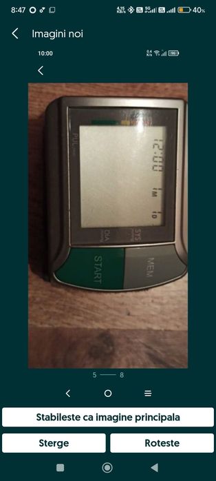 Tensiometru digital / analog , stetoscop și termometru