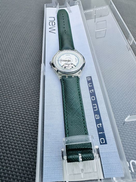 Swatch Francois 1er SAK100 1991 + cutie originala mecanism automatic
