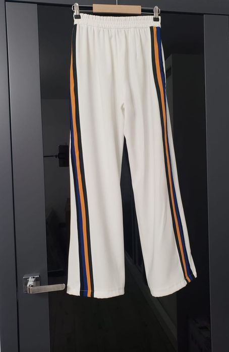 Transport GRATUIT Pantaloni dama Zara albi /Blugi