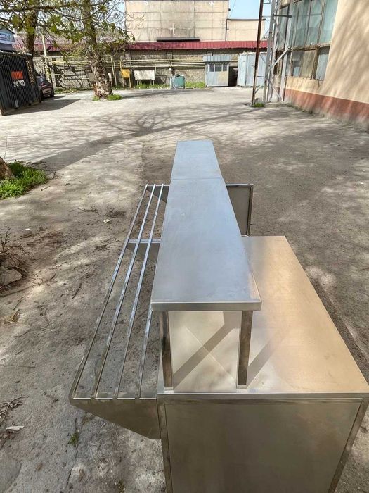 Мармит 1х. блюд с раздачей из нержавеющей стали