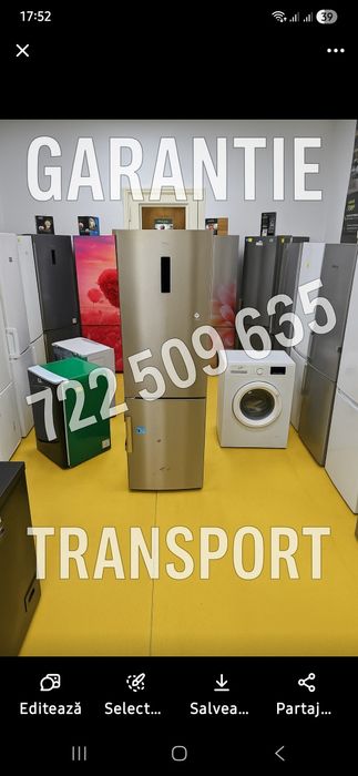 Frigidere, Mașini De Spălat – Tehnologie Nouă. Garanție. Transport.