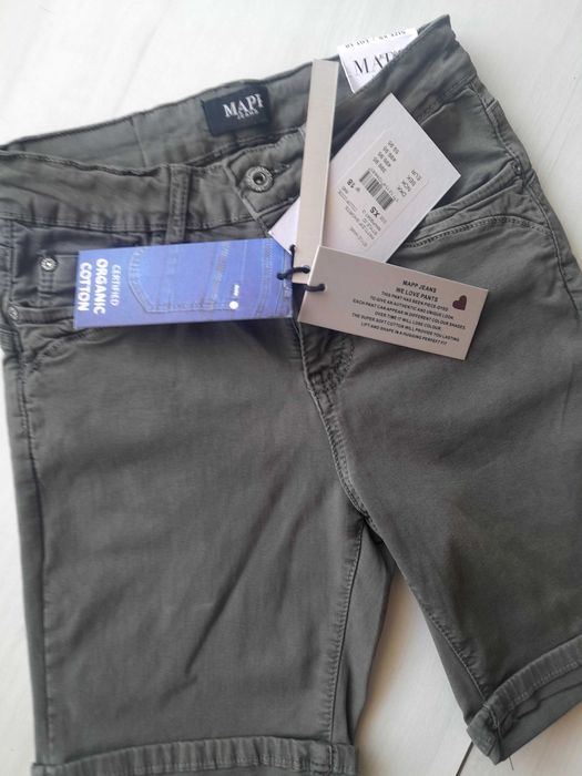 Дамски бермуди MAPP Jean висок сигмент