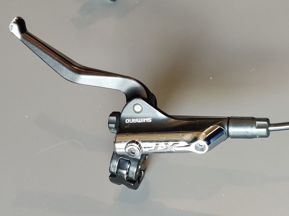 Shimano Deore XT BL-T785 + BR-M785 + SM-BH90 + G03A Set Frane pe Disc Fata + Spate