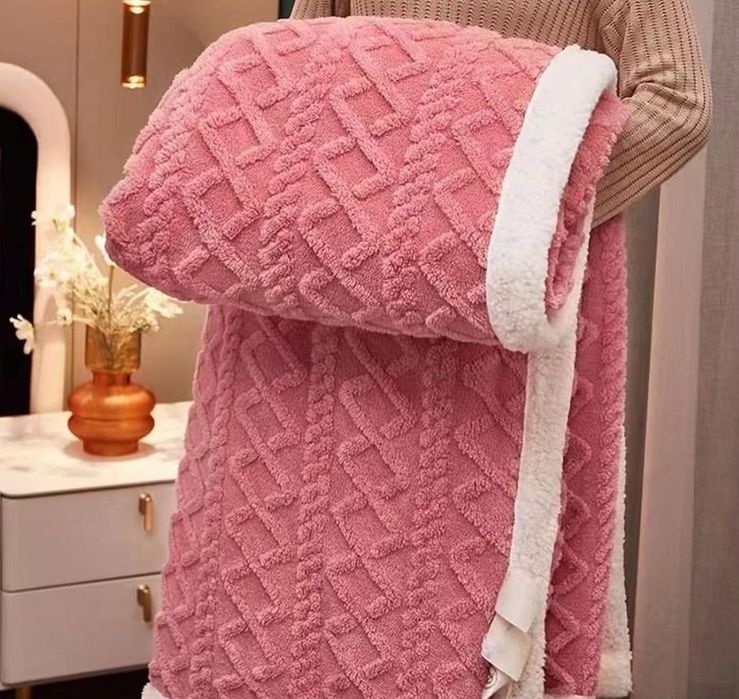 Плед барашек!ХИТ Продаж!пледы! Покрывало