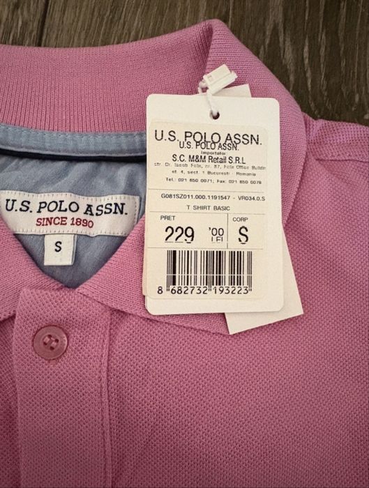 Tricou cu guler slim fit Polo