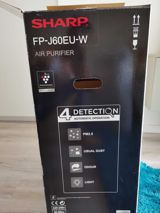 Purificator aer SHARP Plasmacluster FPJ60EUWHEPA, ionizare