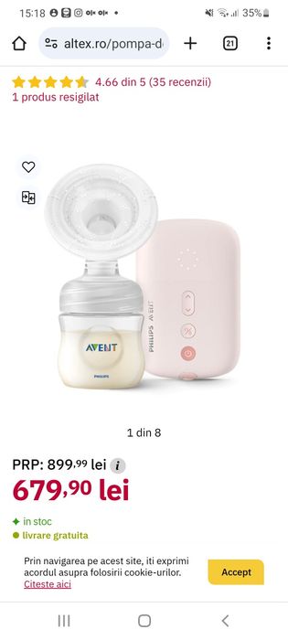 Pompa electrica Avent