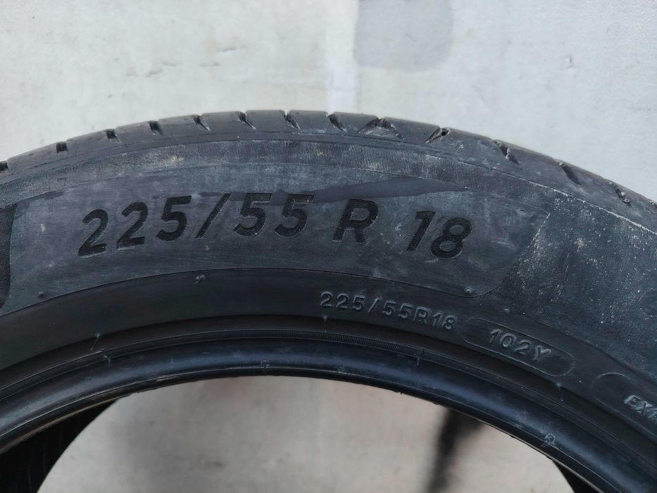 4 броя ЛЕТНИ ГУМИ MICHELIN PRIMACY 4, 225/55/R18 SUV, ДОТ 0820