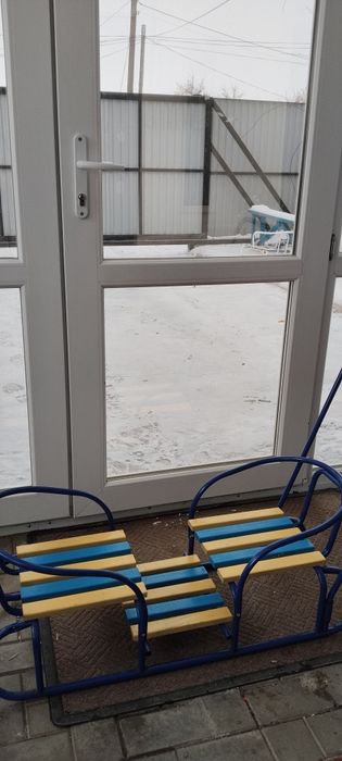 Продается санки двух местный