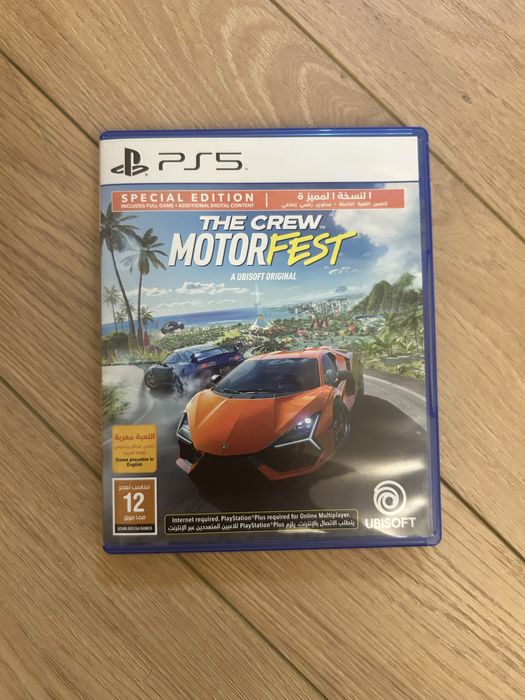 The crew motorfest диск пс5 ps5