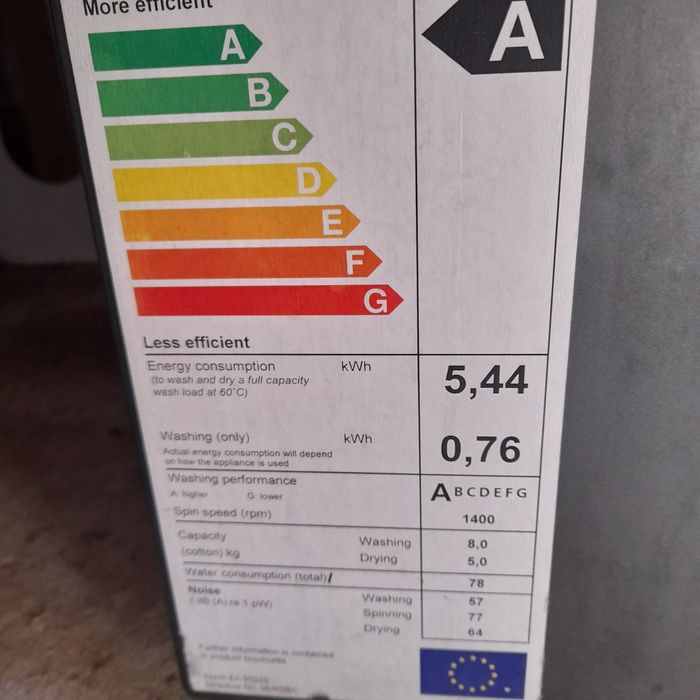 Masina de spalat haine  cu uscator  Beko