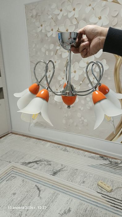 Люстра 5 рожковая