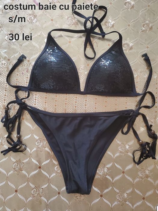 Costume baie negre damă S/M