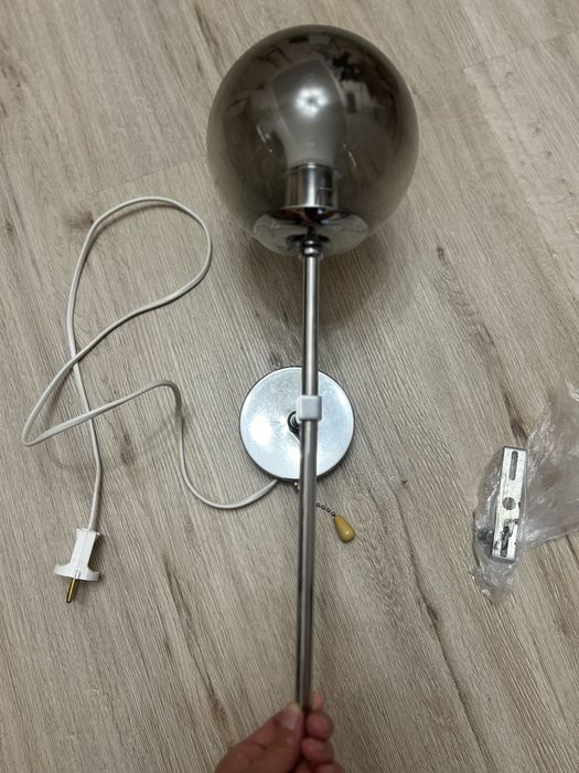 Светильник настенный шар молекула