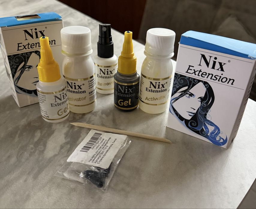 Наращивание волос клей