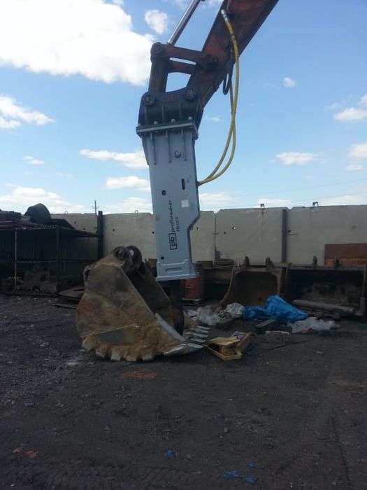 Гидромолот, экскаваторы