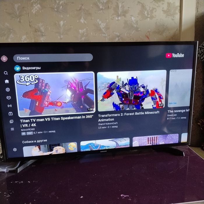 Tv sotiladi samsung smart 5series 5200 40tali