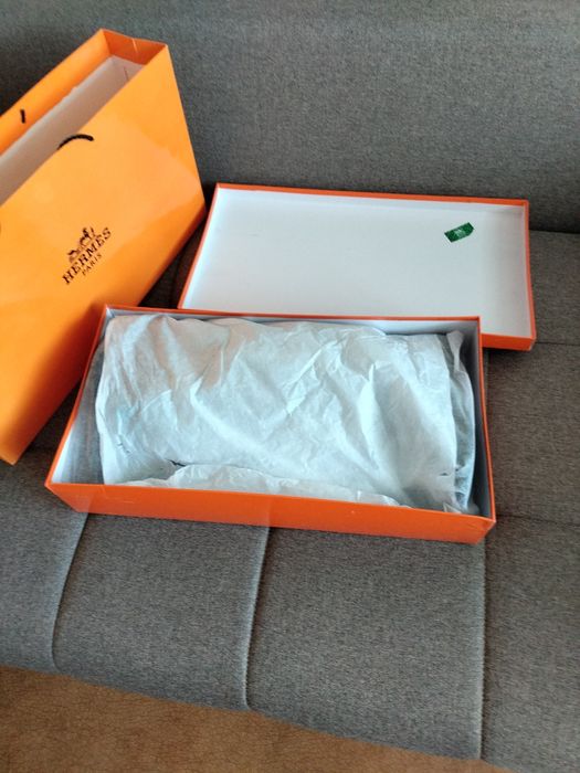 Продам модные сапоги-трубы Hermes.