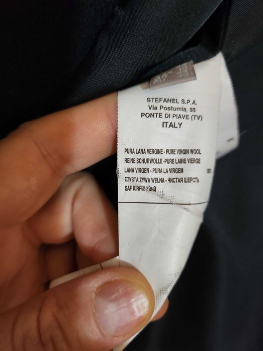 Vand pardesiu din lana pura Stefanel