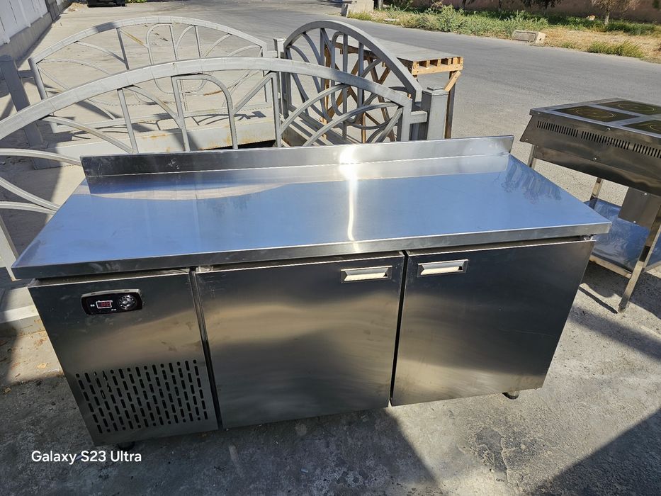 Стол холодильник stol xolodilnik morozilka морозилка нержавейка nerjay