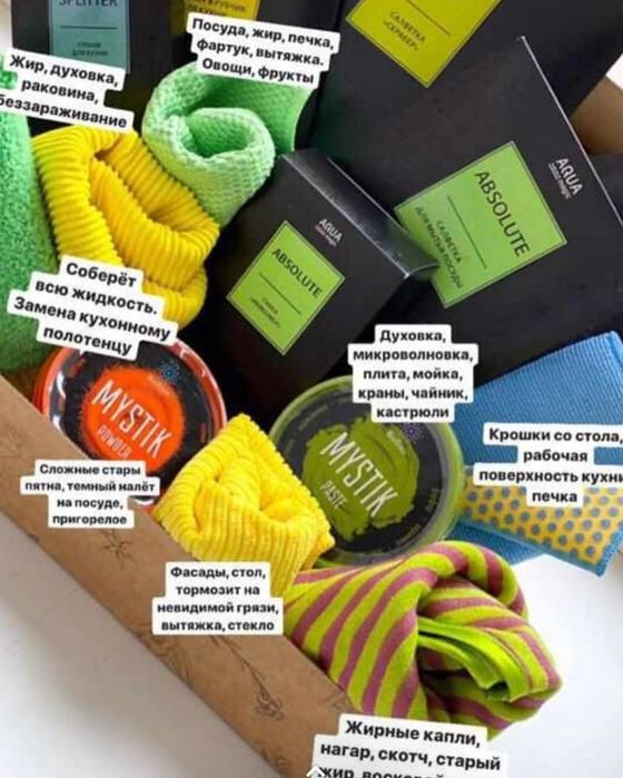 Салфетки, автополотенца