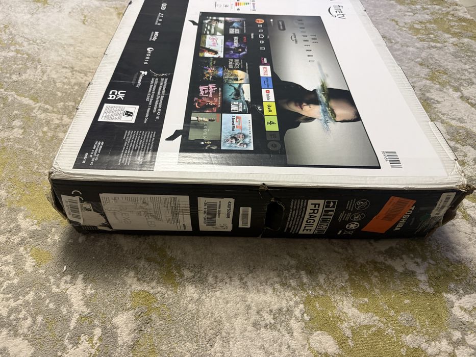 Toshiba 43” QLED 4K Smart Fire TV – 43QF5D53DB – Stare impecabilă