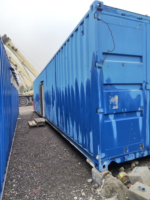 12 metrli kantenr hojatxona qilingan 2 ta bor 2500ye  begaboda.