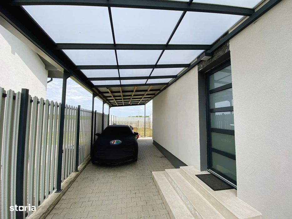 Duplex cu 4 camere 2 bai si curte libera 200 mp in Cisnadie