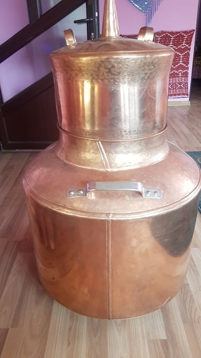 Cazan de țuică din cupru avem in stoc si facem și la comanda cliențilo