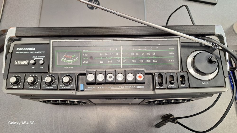 Radiocasetofon National Panasonic RS 466S an fabricație 1978