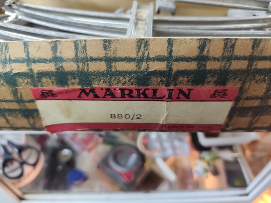 Механична играчка влак влакче Германия Marklin 880/2