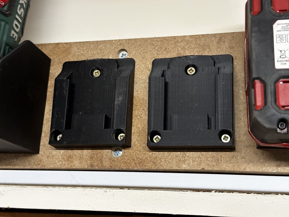 Suport baterii Parkside Bosch Makita Dewalt Milwaukee Einhell