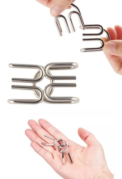 Головоломки металл, лабиринт