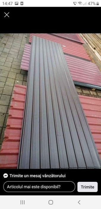 tabla cutata vopsita