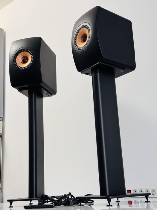 BOXE active/Sistem stereo hi-fi KEF LS50 Wireless II + standuri KEF S2