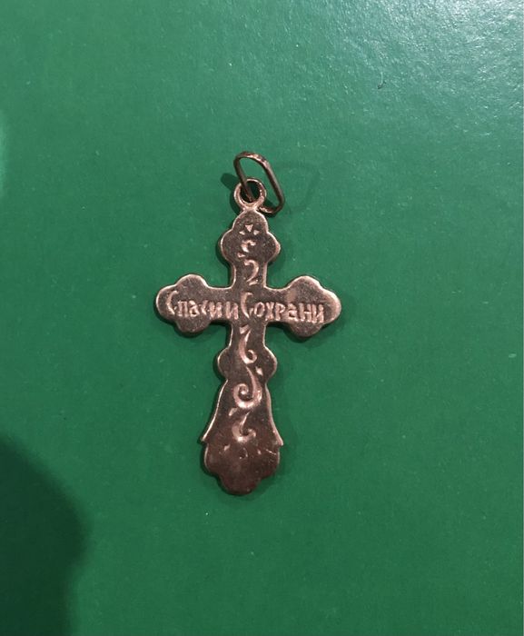 Крест золотой 583 проба.