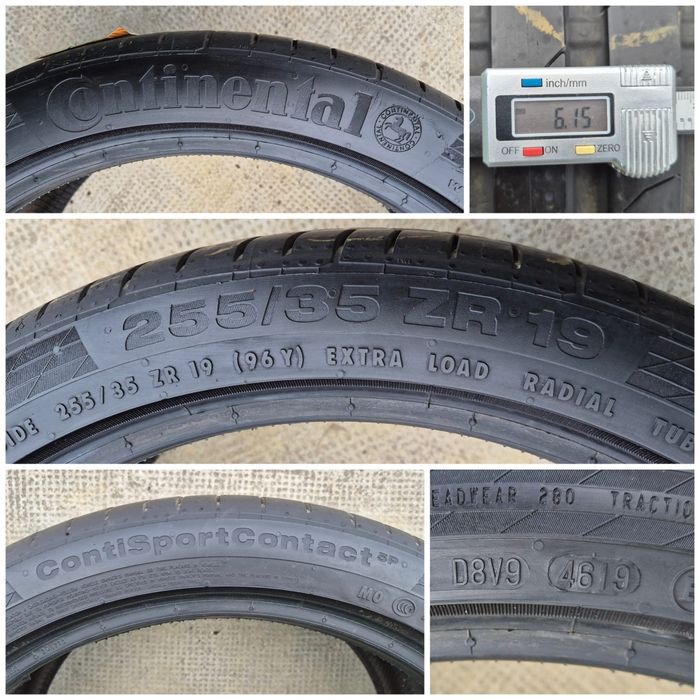 O bucată 255/35 R19 vară - Continental Bridgestone