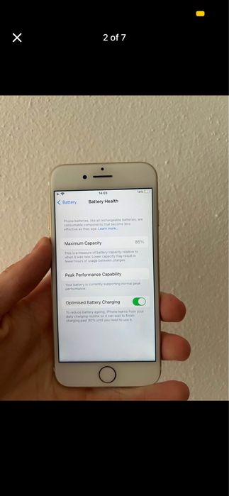 Iphone 7 32GB 86% BH