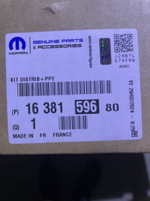 Kit distributie Peugeot 3008 ,1,5 diesel,an 2024