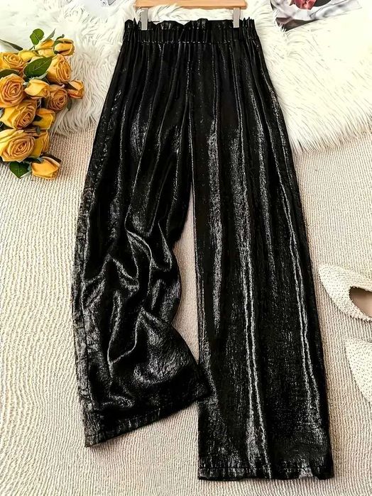 Pantaloni damă cu talie elastică/ NOI