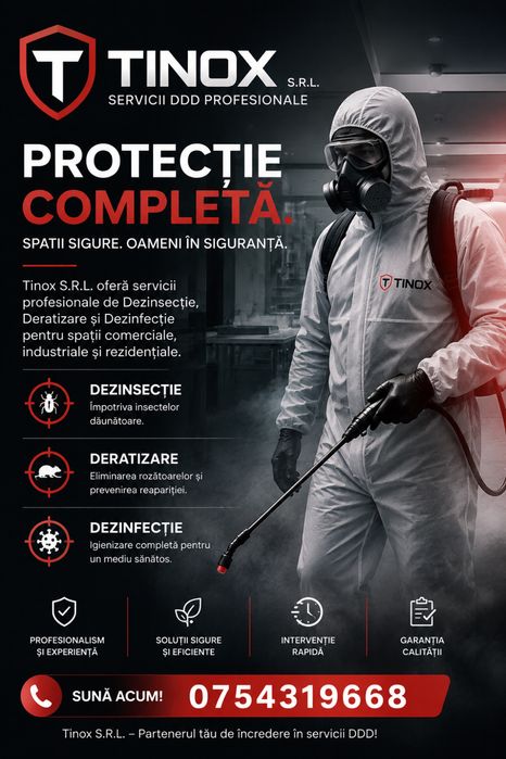 Deratizare dezinsectie dezinfectie