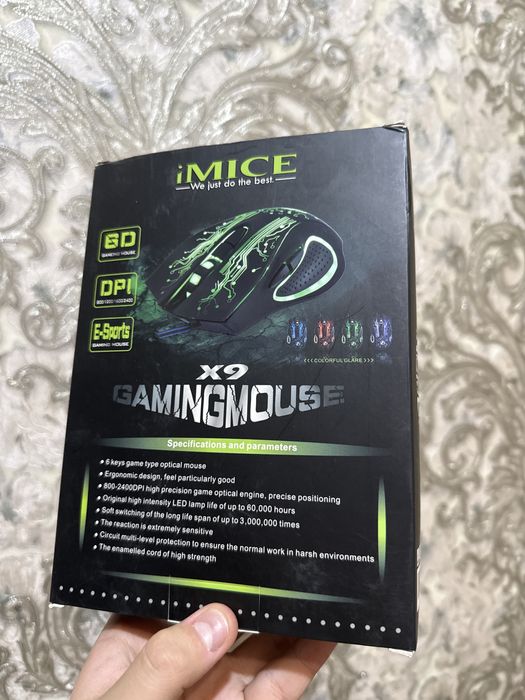 Игровой мышка сотилади iMice x9