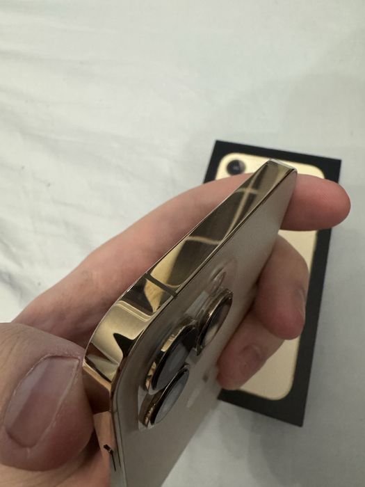 Iphone 13 pro max Gold 256 состояние идеал