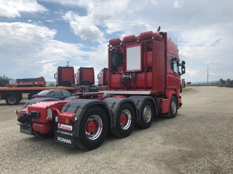 Scania 8X4 convertizor 250 tone