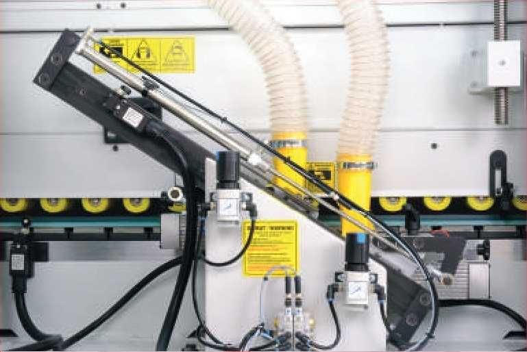 Masina Cantuit ABS cu Prefrezare dubla,Rotunjire, Canelare, Aer cald